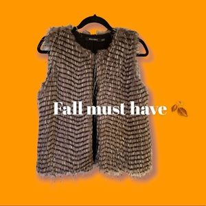 Wells Grace Faux Fur Vest